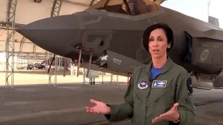 A talk with Lt. Col. Christine Mau, the first female F-35 pilot