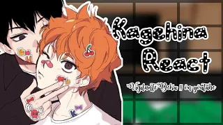 Kagehina react to tiktok || my au || Gacha Club ||