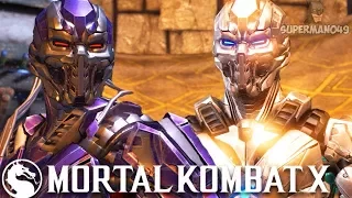 Cyber Sub-Zero And Smoke Are Awesome! - Mortal Kombat X "Triborg" Gameplay (Playing With Subs)