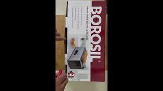 Borosil - 4 Slice(SS) Pop - Up Toaster