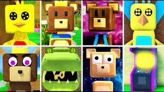 New Roblox ARCADE vs Super Bear Adventure vs beta version - Gameplay Walkthrough (NO DAMAGE).