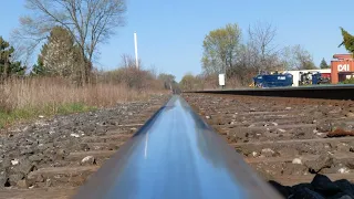 Railroad diffraction recorded using Pixel 4 XL smartphone