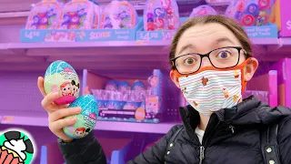 Walmart Easter/Spring Gifts & Decor! Disney Doorables Eggs, Grogu Candy, Baskets, & MORE! Vlog /Haul