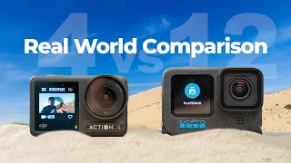 DJI Osmo Action 4 vs GoPro Hero 12 - Best Action Camera in 2023!?