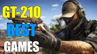 TOP 5 BEST GAMES YOU CAN PLAY ON GT-210 | Best Settings | RyTH