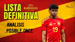 XI y CONVOCATORIA OFICIAL ESPAÑA EURO 2024: Mucho talento