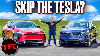 Toyota bZ4X vs. Nissan Ariya: Which EV Should You Go For If You DON'T Want a Tesla?
