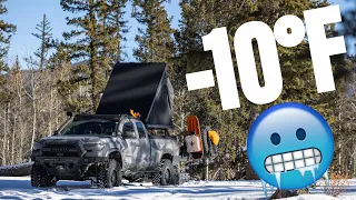 SOLO WINTER CAMPING! | Are Diesel Heaters Worth It?