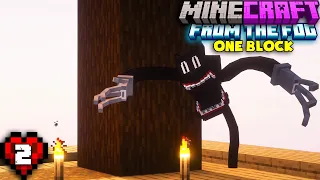 Minecraft OneBlock The Man From The Fog* Tập 2 | QUỶ MẮT ĐỎ TẤN CÔNG MÌNH...