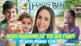 Rosh Hashana Kids Show 🐝 Morah Tziri at the Bee Farm! Learn how honey is made this Jewish New Year!
