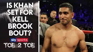 We ask Amir Khan if he'll fight Kell Brook | Toe 2 Toe Extra