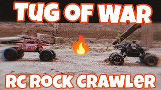 Tug off War Rc Rock Crawler 4×4 💪 #rc #rccar  #rc4wd