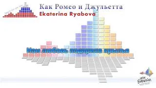 Ekaterina Ryabova "Как Ромео и Джульетта" (Russia) -- cyrillic