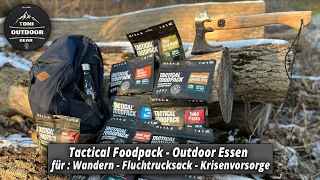 Tactical Foodpack leckeres Outdoor Essen für: Wandern - Outdoor Krisenvorrat #notnahrung #trekking