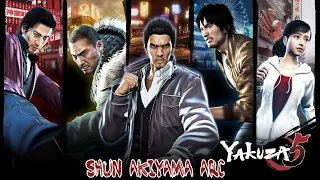 Shun Akiyama Arc (Part 4) | Yakuza 5 Remastered | Movie Cutscenes (1080p60 HD) - AnimersiveXP