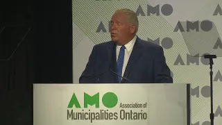 Premier Ford delivers keynote at Association of Municipalities of Ontario Conference | August 15