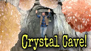 Underground Mercury Mine Explored & Found Crystals!