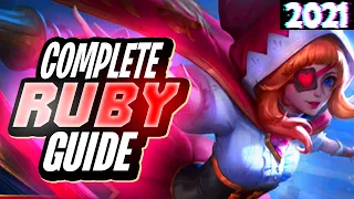 HOW TO USE RUBY IN MOBILE LEGENDS 2021