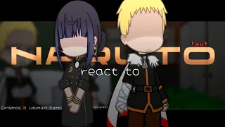 «!AU!» Naruto react to original || NaruHina/ ToneHina || Uzumaki Family || Hinata, Naruto ||