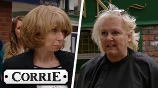 Gail and Eileen Fight in The Street | Coronation Street