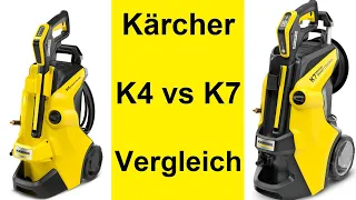 Kärcher K4 vs K7 Hochdruckreiniger Vergleich | 100% besser?