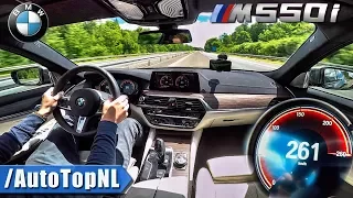 BMW 5 Series M550i xDrive G30 TOP SPEED Autobahn by AutoTopNL