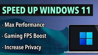 Maximize Windows 11 PC Performance & Boost Gaming FPS (Aggressive Optimization) - 2022