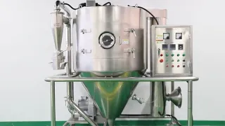 Lpg high speed centrifuge spray dryer demonstration