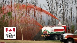 Premier and officials update on wildfires burning in Alberta