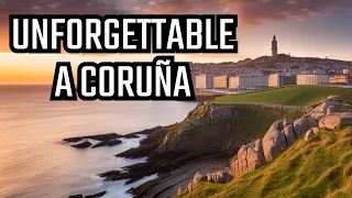 The magnificent city of A Coruña (La Coruña) in Galicia in 4K, Spain 🇪🇸