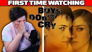 BOYS DON'T CRY (1999) Movie Reaction! | FIRST TIME WATCHING!