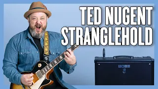Ted Nugent Strangehold Guitar Lesson + Tutorial