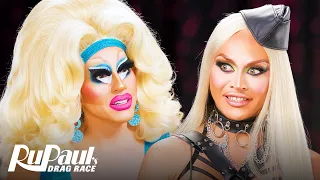 The Pit Stop S16 E08 🏁 Trixie Mattel & Sasha Colby Serve and Snatch! | RuPaul’s Drag Race S16