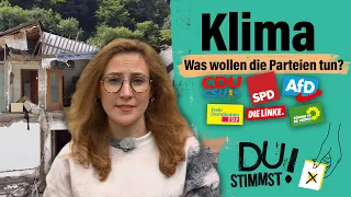 Klima: Welche Lösungen bieten Parteien zur Wahl? | Du stimmst! (Folge 1)