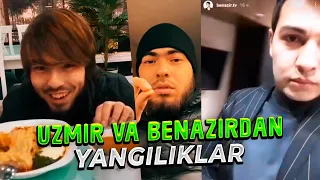 UZMIR VA BENAZIRDAN YANGILIKLAR // BENAZIR KINO YOKI KLIP OLYAPDIMI?