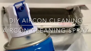 Aircon Coil Cleaning Spray / Step by step method / DIY