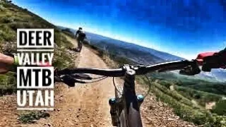 Flow and technical mountain bike riding Deer Valley Resort