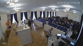 Пряма трансляція 46-ої сесії Білгород-Дністровської міської радии VII скликання (камера 2)
