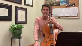 2021 Montana All-State Cello Audition Tutorial