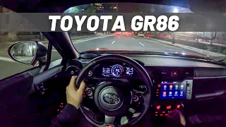2023 Toyota GR86 | POV NIGHT DRIVE