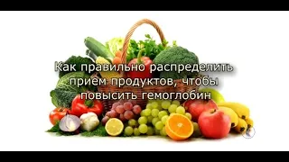 Светлана Фус | Как правильно распределить прием продуктов, чтобы повысить гемоглобин