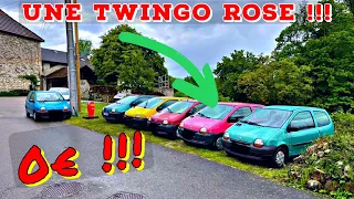 Twingo rose !!! gratuite 0€ !!!!