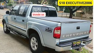 VENDE-SE(CHEVROLET S10 EXECUTIVE 4X2 ANO 2006 A GASOLINA COMPLETA)ACEITO TROCA!FAZENDO FINANCIAMENTO