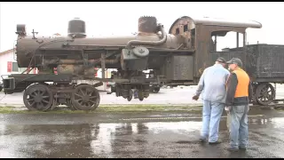 Oregon Coast Scenic Railroad Heisler delivery April 2015