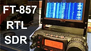 SDR Panadapter Raspberry Pi и RTL-SDR для Yaesu FT-857 часть 2