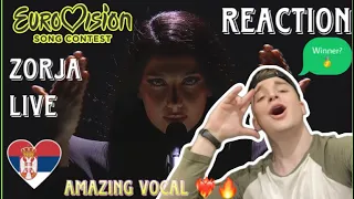 Zorja - Lik u ogledalu (Serbia Pesma za Evroviziju 2024 Live)Perfect VOCAL!Eurovision 2024 Reaction!