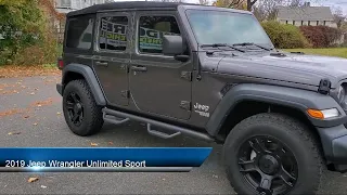 2019 Jeep Wrangler Unlimited Sport Sport Utility Greenfield  Northampton  Brattleboro, VT  North Ada