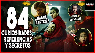 84 CURIOSIDADES LA CASA DE PAPEL Temporada 4 + 1, 2 y 3 | CuriosiFilms