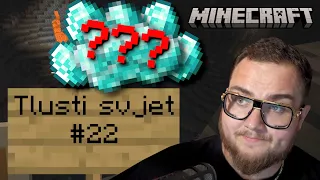 KOLIK ZAS NAJDU DIA?! | Minecraft Tlusti svjet #22