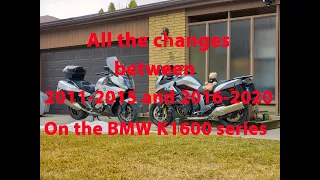 2020 BMW K1600 GT - What's changed from 2011-2015?